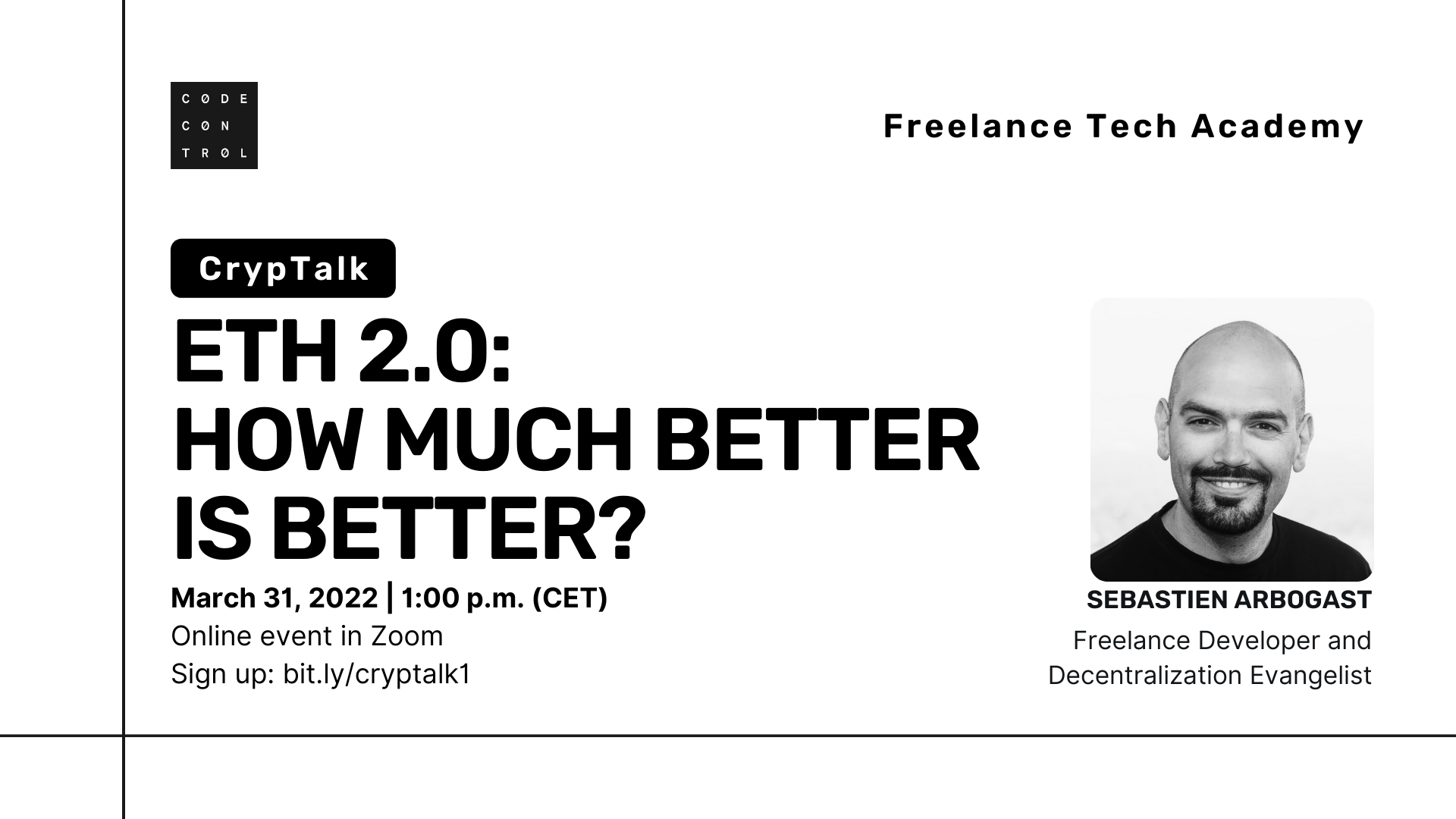 Cryptotalk 1 March 31