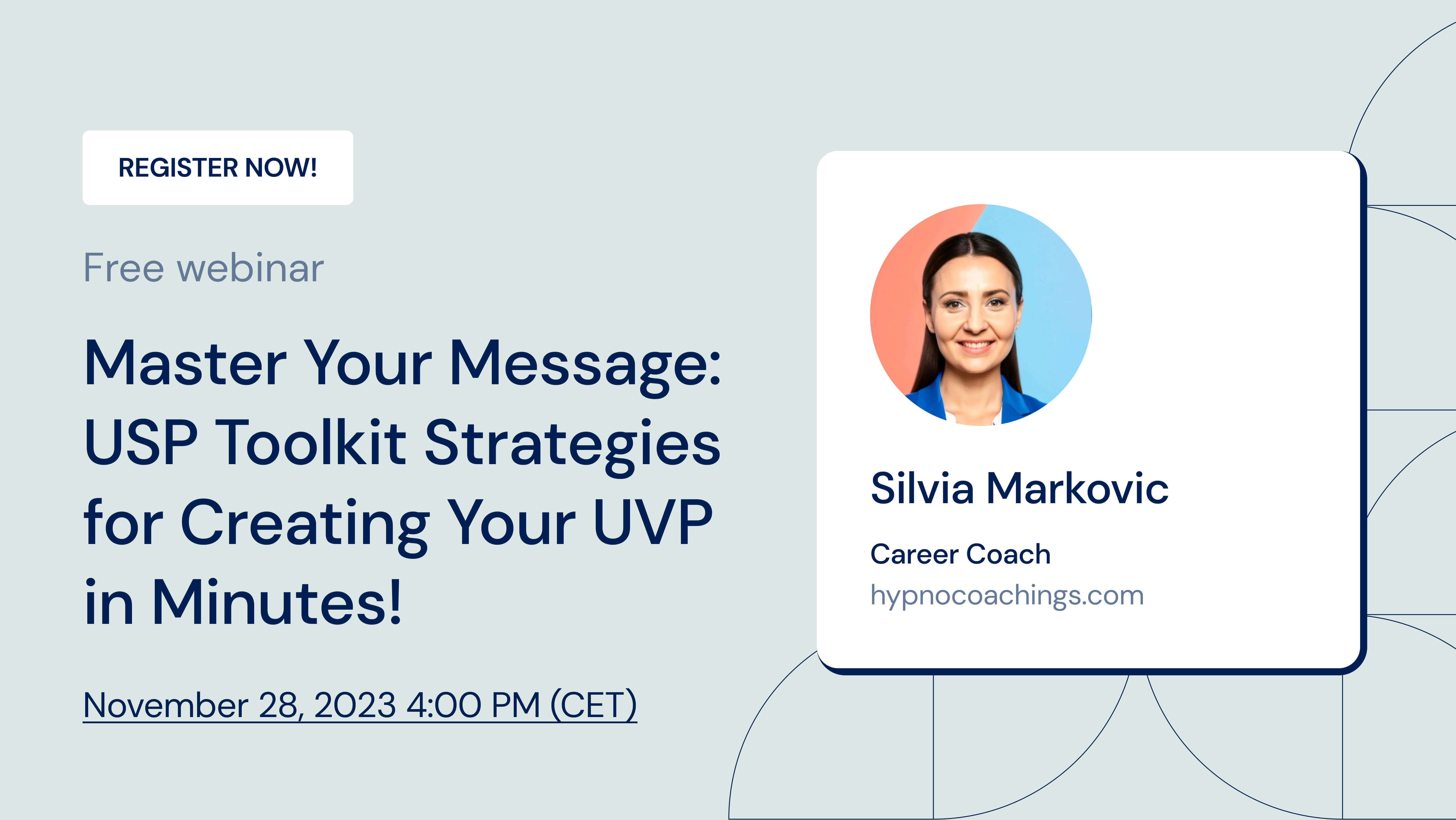 Master your message website baner register compressed