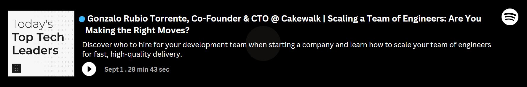 Spotify Banner Gonzalo Spotify Banner Gonzalo